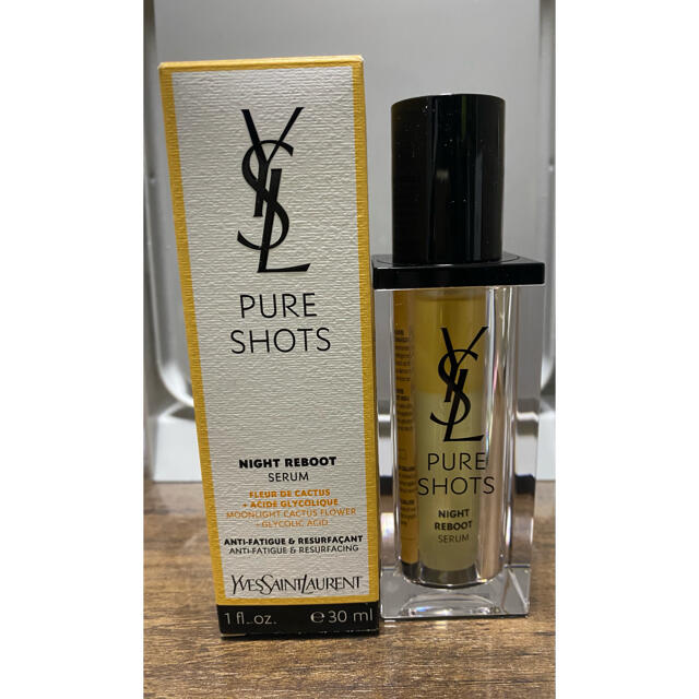 Yves Saint Laurent Beaute(イヴサンローランボーテ)の【新品未使用】イブサンローラン　ピュアショットナイトセラム30ml コスメ/美容のスキンケア/基礎化粧品(美容液)の商品写真