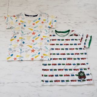 ブランシェス(Branshes)のTシャツ　２枚　100サイズ　ブランシェス&ユニクロ(Tシャツ/カットソー)