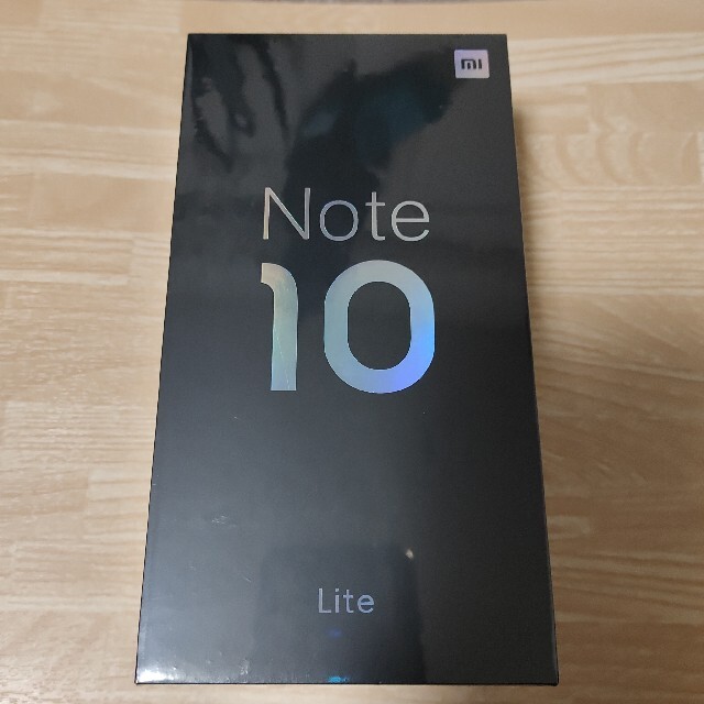 新品未開封 Xiaomi Mi Note 10 Lite グレイシャーホワイト