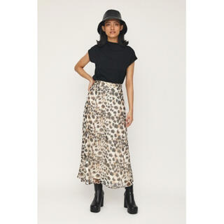 スライ(SLY)のSHEER ANIMAL LONG SKIRT/シアーアニマルロングスカート(ロングスカート)