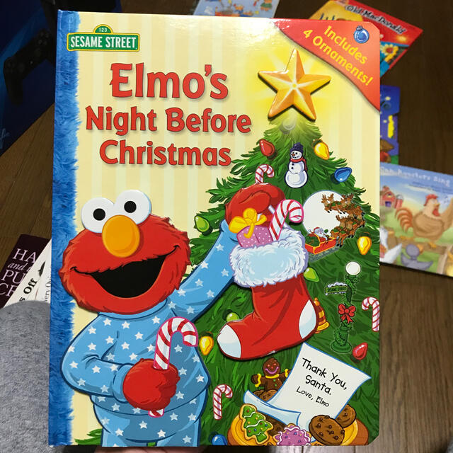 Elmo's Night Before Christmas With 4 Pap エンタメ/ホビーの本(洋書)の商品写真