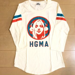 ヒステリックグラマー(HYSTERIC GLAMOUR)の［美品］ヒステリックグラマー　白ロンT(Tシャツ(長袖/七分))