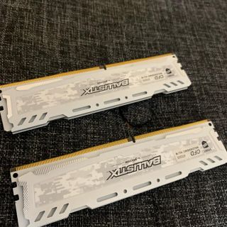 バリスティクス(BALLISTICS)の8gb 2400mhz ddr4 ballistix (PCパーツ)