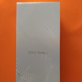 オッポ(OPPO)のOppo Reno A　(国内版) 新品未開封(スマートフォン本体)