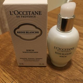 ロクシタン(L'OCCITANE)のロクシタン　レーヌブランシュ　ホワイトインフュージョン　セラム(美容液)