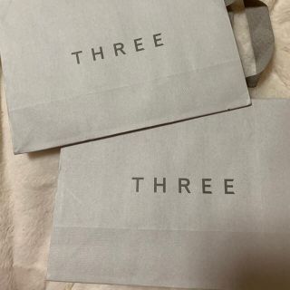 スリー(THREE)のTHREE ショップ袋(ショップ袋)