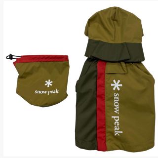 スノーピーク(Snow Peak)のsnow peak スノーピークDog Rain Guard ドッグレインコート(犬)