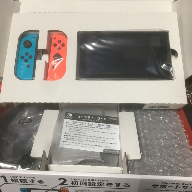 Nintendo Switch(ニンテンドースイッチ)の任天堂Switch新品未使用です エンタメ/ホビーのゲームソフト/ゲーム機本体(家庭用ゲーム機本体)の商品写真