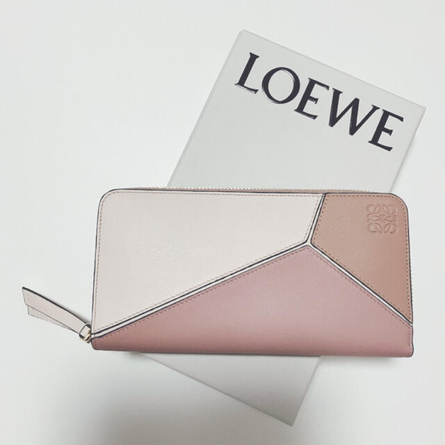 ラスト！【未使用】LOEWE パズル ラウンドジップ 長財布