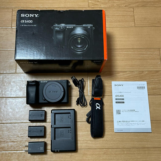 SONY(ソニー)の※SASHA様専用※ SONY α6400 ILCE-6400M ボディのみ スマホ/家電/カメラのカメラ(ミラーレス一眼)の商品写真