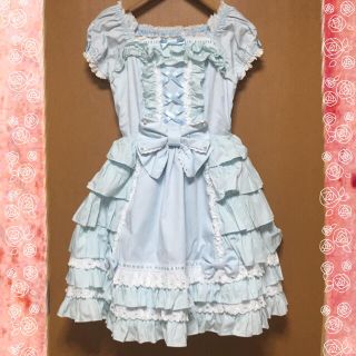 アンジェリックプリティー(Angelic Pretty)の💙SweetPrincess💙OP(ひざ丈ワンピース)