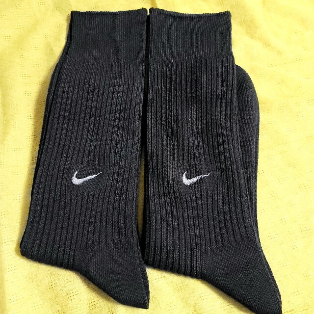 NIKE(ナイキ)の◆新品 NIKE ナイキ ロング 2P ブラック  24～26cm メンズのレッグウェア(ソックス)の商品写真