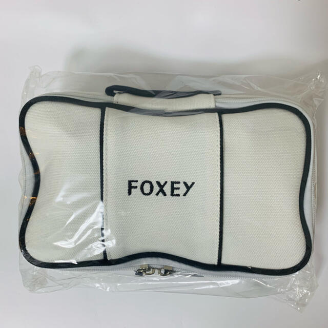 FOXEY(フォクシー)のFOXEYフォクシー ノベルティー✳︎オリジナルトラベルポーチ クリアケース付 レディースのファッション小物(ポーチ)の商品写真