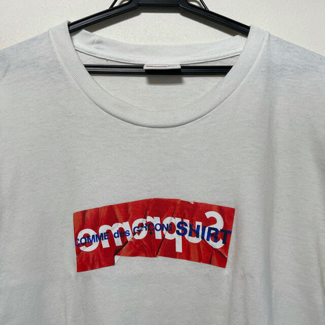 Supreme(シュプリーム)のsupreme comme des garcons ボックスロゴ メンズのトップス(Tシャツ/カットソー(半袖/袖なし))の商品写真