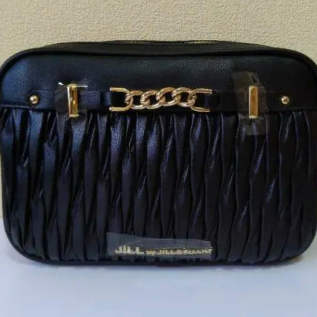 ジルバイジルスチュアート パフィーポシェット ブラック レディースのバッグ(ショルダーバッグ)の商品写真