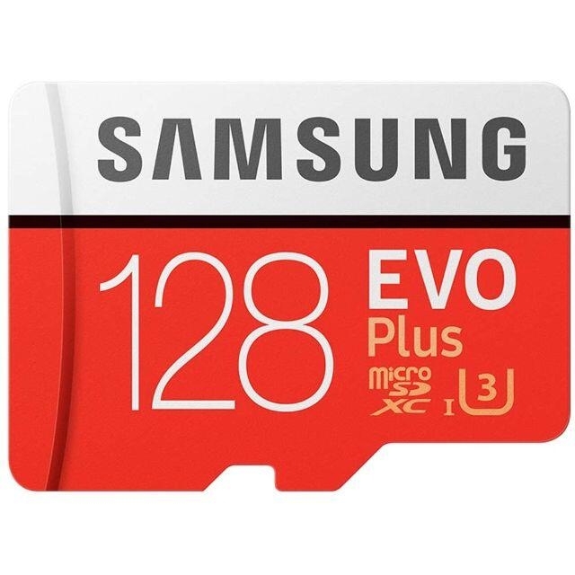 SAMSUNG(サムスン)の【新品・未使用】SAMSUNG　SDカード　128GB　スイッチ推奨 スマホ/家電/カメラのスマートフォン/携帯電話(その他)の商品写真