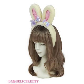 アンジェリックプリティー(Angelic Pretty)のAngelicPretty Spring Bunnyカチューシャイエロー(カチューシャ)