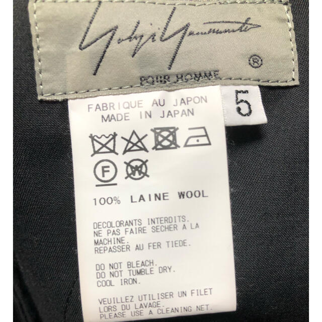 yohji yamamoto 19ss カラスパンツ yohji yamamoto 19ss カラスパンツ