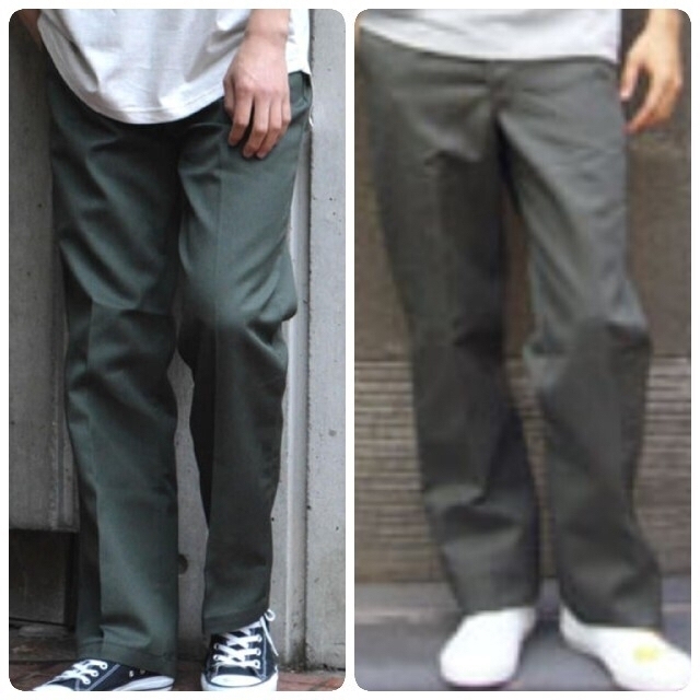 Dickies(ディッキーズ)の新品未使用 ディッキーズ ワークパンツ オリーブグリーン 874OG 28×32 メンズのパンツ(ワークパンツ/カーゴパンツ)の商品写真