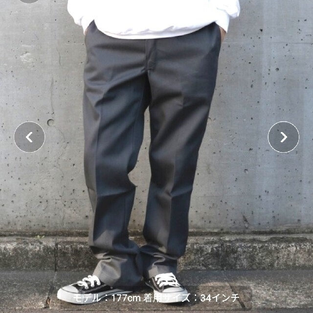 Dickies(ディッキーズ)の新品 ディッキーズ 874 USモデル W34×L32 チャコールグレー CH メンズのパンツ(ワークパンツ/カーゴパンツ)の商品写真