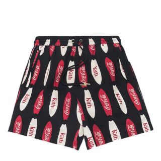 シュプリーム(Supreme)のkith Coca-Cola Surf Board Print Hardway(ショートパンツ)