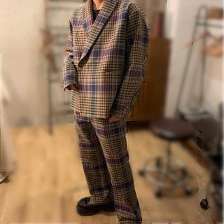 人気モデル、セットアップ】jieda19awチェック トレンド◎春カラー