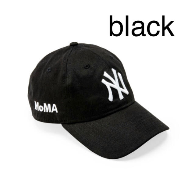 moma NY yankees new era black モマ - キャップ