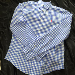 ポロラルフローレン ギンガムチェックシャツ シャツ/ブラウス 