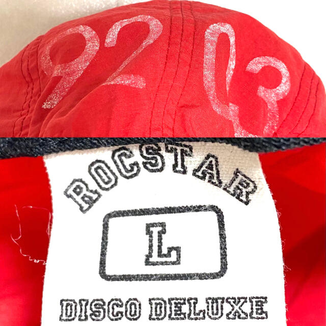 ROC STAR(ロックスター)のレア！ROC STAR ロングビルジェットキャップ　L アーカイブ　ダンス　裏原 メンズの帽子(キャップ)の商品写真