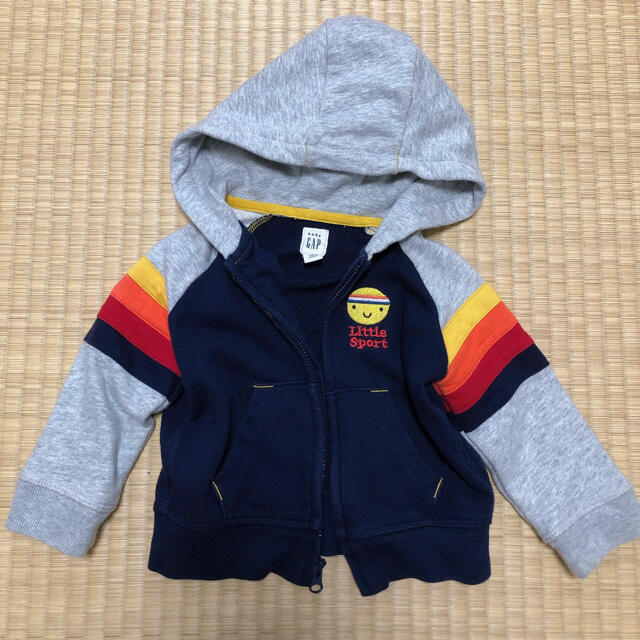 babyGAP(ベビーギャップ)のベビーgap パーカー&トレーナー　セット　80 キッズ/ベビー/マタニティのベビー服(~85cm)(トレーナー)の商品写真