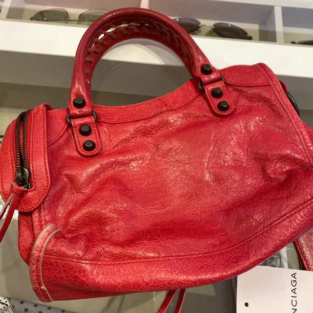 Balenciaga(バレンシアガ)のバレンシアガ　ピンク レディースのバッグ(ハンドバッグ)の商品写真