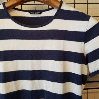 マリメッコ(marimekko)のmarimekko MIKA PIIRAIKEN 太ボーダー 半袖カットソー(Tシャツ(半袖/袖なし))