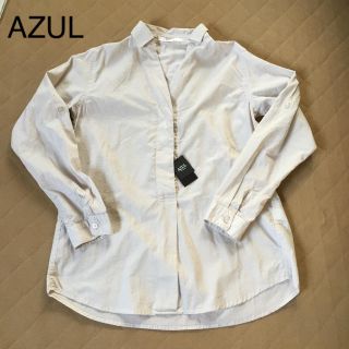 アズールバイマウジー(AZUL by moussy)のAZUL コットンシャツ(シャツ/ブラウス(長袖/七分))