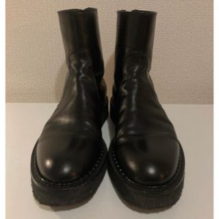 ジルサンダー(Jil Sander)のJil Sander back zip boots black 41(ブーツ)