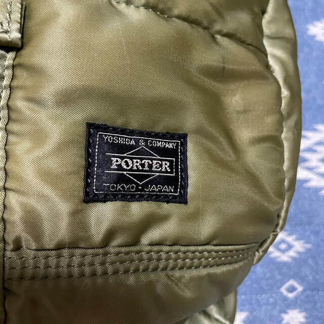 PORTER(ポーター)の値下げ　ポーター　POTER タンカー　アーミーグリーン　ミニボストン　廃番 メンズのバッグ(ボストンバッグ)の商品写真