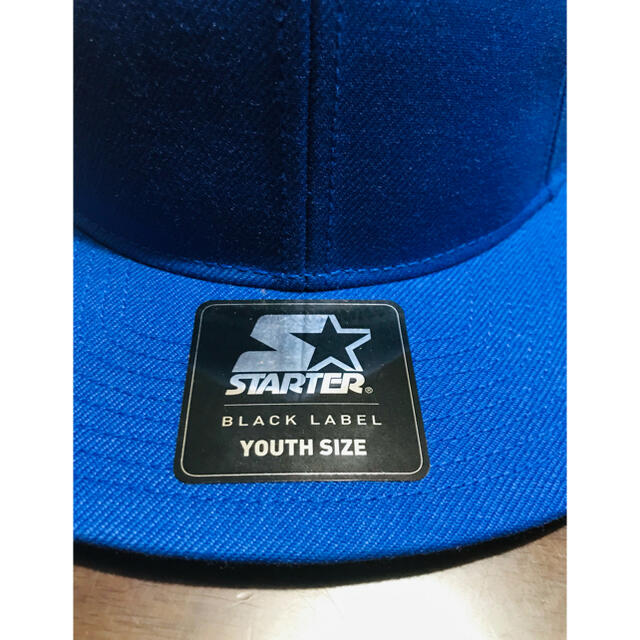 Starter スターター　キャップ　ブラックラベル　ユースサイズ　ブルー メンズの帽子(キャップ)の商品写真