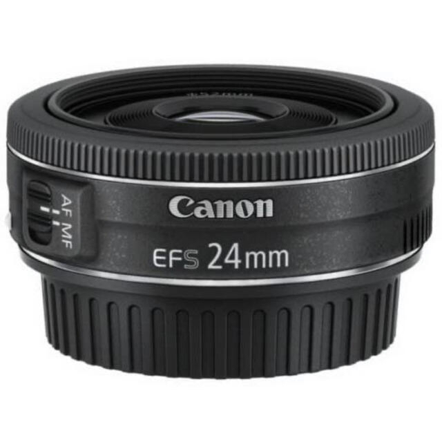 カメラ【美品】Canon EF-S24mm F2.8 STM 単焦点レンズ