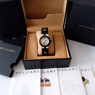 ブルガリ(BVLGARI)のブルガリ アルミニウム AL32 TA 付属品完備 訳あり BVLGARI (腕時計(アナログ))