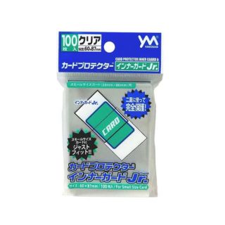 やのまん カードプロテクター インナーガードJr クリア 100枚(カードサプライ/アクセサリ)
