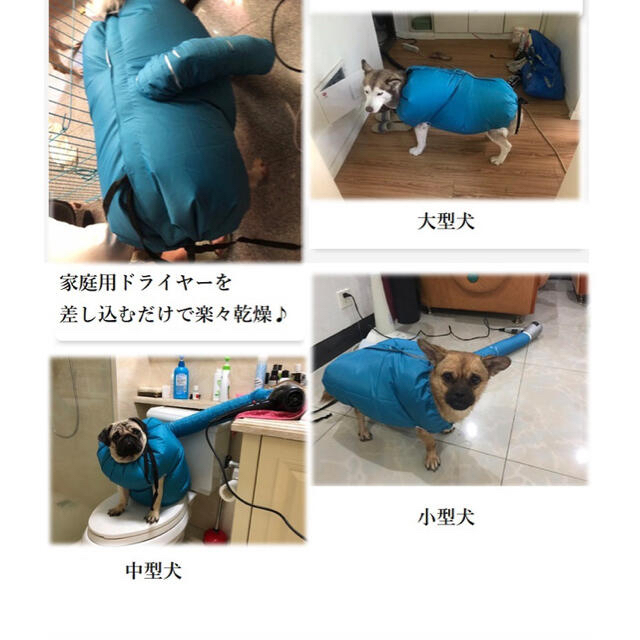 新品 未使用 Lサイズ 犬猫兼用 超高速乾燥袋の通販 By Apricot815 S Shop ラクマ