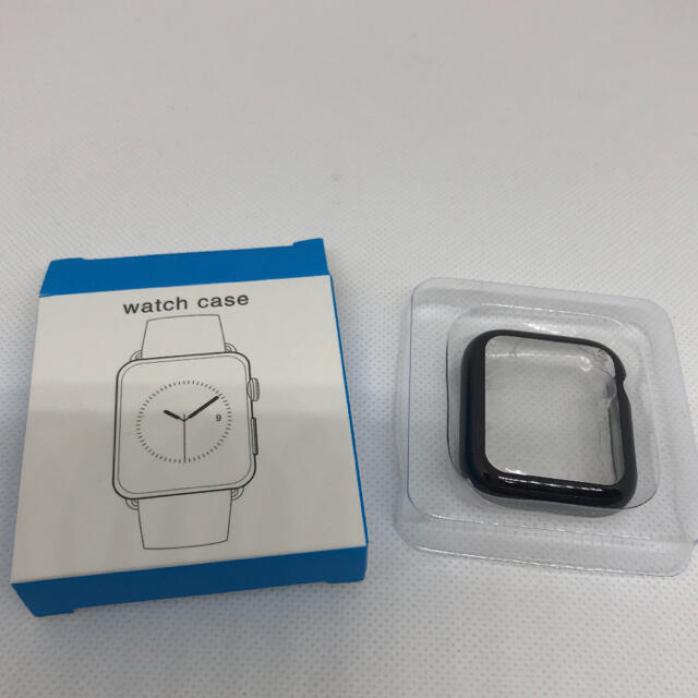 【ラスト一点】Apple Watch カバー　ブラック　42mm ハードケース スマホ/家電/カメラのスマホアクセサリー(モバイルケース/カバー)の商品写真