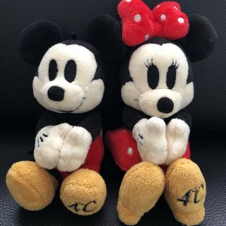 ヨンドシー(4℃)の4℃♡mickey＆minnieぬいぐるみ(ぬいぐるみ)