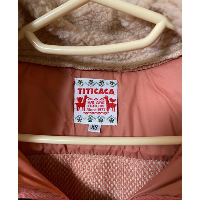 titicaca(チチカカ)のチチカカボアベスト　値下げ レディースのトップス(ベスト/ジレ)の商品写真