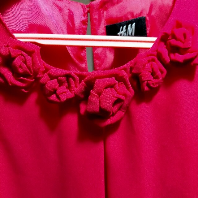 H M 赤 ワンピース キッズドレスの通販 By オコジョさん S Shop エイチアンドエムならラクマ