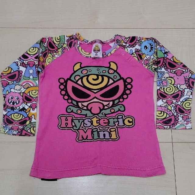 HYSTERIC MINI(ヒステリックミニ)のセール中☆ヒスミニ ロンT 90size キッズ/ベビー/マタニティのキッズ服女の子用(90cm~)(Tシャツ/カットソー)の商品写真