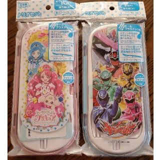 バンダイ(BANDAI)のトリオセット！プリキュアorキラメイジャー(弁当用品)