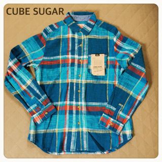 キューブシュガー(CUBE SUGAR)のキューブシュガー チェックシャツ(Tシャツ(長袖/七分))