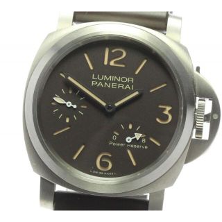 パネライ(PANERAI)の☆良品 パネライ ルミノール 8デイズ チタニオ メンズ 【中古】(腕時計(アナログ))