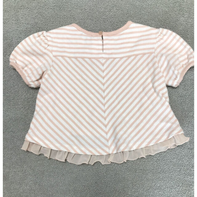 TOCCA(トッカ)の【美品】TOCCA フリル半袖　80 キッズ/ベビー/マタニティのベビー服(~85cm)(Ｔシャツ)の商品写真