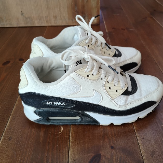ブティック NIKE AIR MAX 90 エアマックス90 ペールアイボリー 24.5